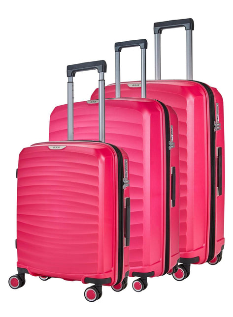 Sunwave Hard Shell Luggage Suitcase Set