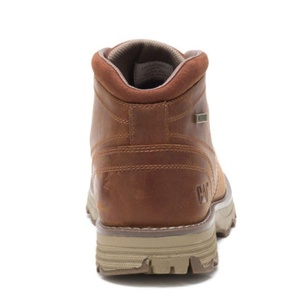 Caterpillar Men's Elude Waterproof Brown Leather Work Boots