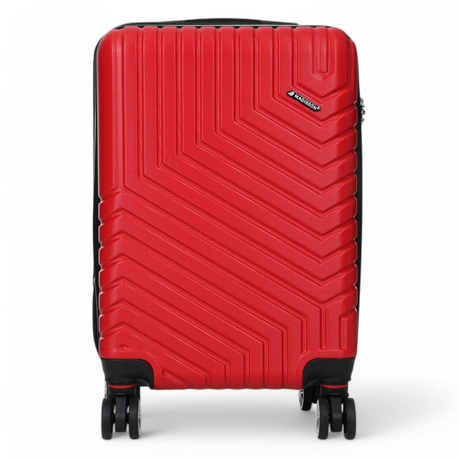 Hard Shell Expandable Cabin 55 x 37 x 22 cm cm ABS Suitcase Luggage Suitable for Easyjet, Ryanair