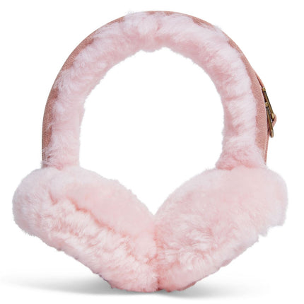 Womens Sheepskin Shearling Winter Ear Muffs Warm Comfortable
