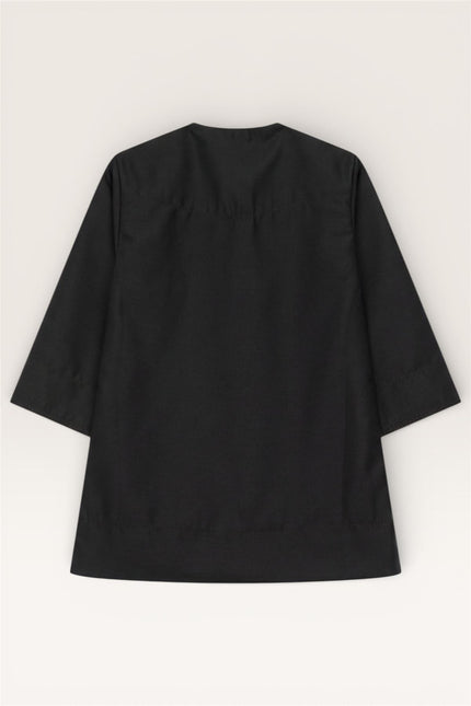 Baby Boys Ramadan Black Moroccan Thobe Robe Emirati Eid Jubba- B-TT001