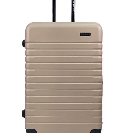 Lightweight Gold Hard Shell ABS Suitcase Luggage Set