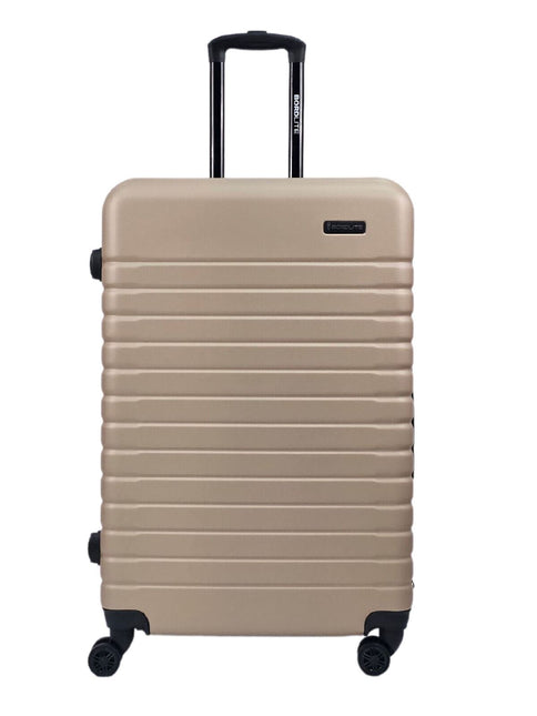 Lightweight Gold Hard Shell ABS Suitcase Luggage Set