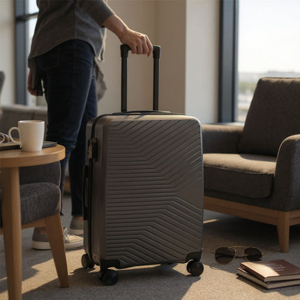 Hard Shell Cabin  48 x 37 x 20 cm Luggage Suitcase Suitable for Easyjet, Ryanair