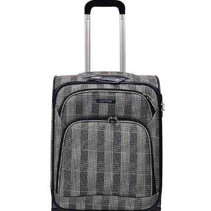 Soft Shell Cabin Suitcase 55 x 37 x 20 cm Lightweight Luggage Suitable for Easyjet, Ryanair