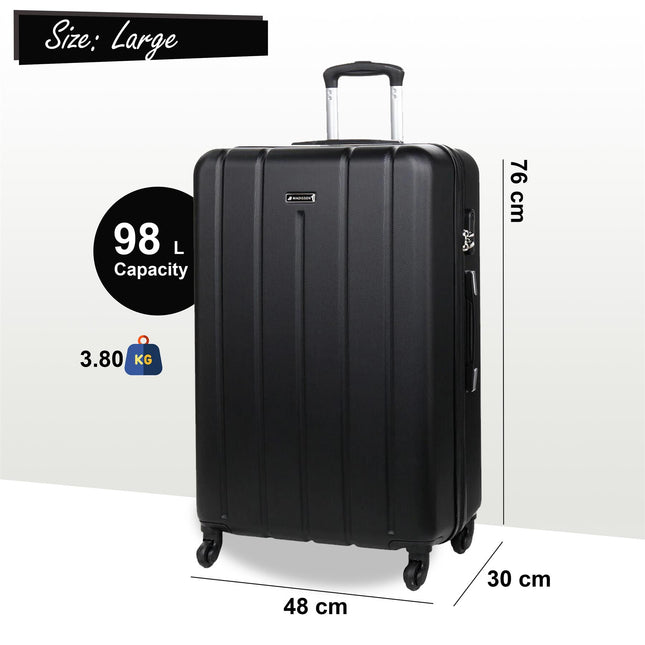 Robust ABS Hard Shell Luggage Suitcase