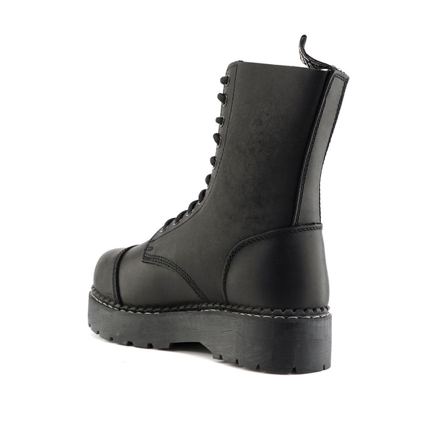 Grinders Mens Black Bulldog Acs Steel Toe Cap Safety Derby Boots