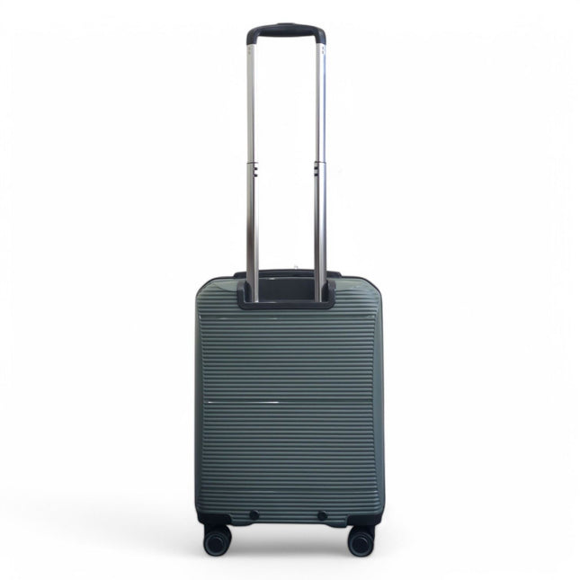 Expandable Hard Shell PP 8 Wheel Luggage Travel Cabin Holiday Bags Suitcase Set