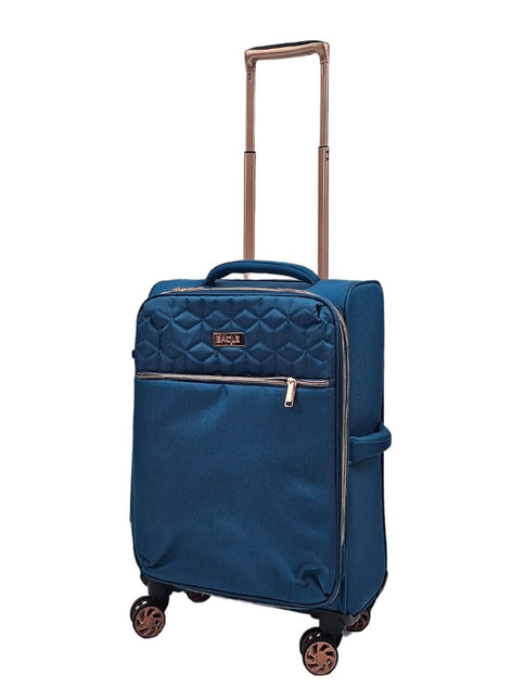 Cabin 4 Wheel Luggage Travel Soft Lightweight Bags