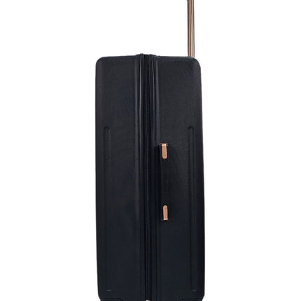 Lightweight Black Hard Shell ABS Suitcase Set Luggage Travel Cabin Case Bags