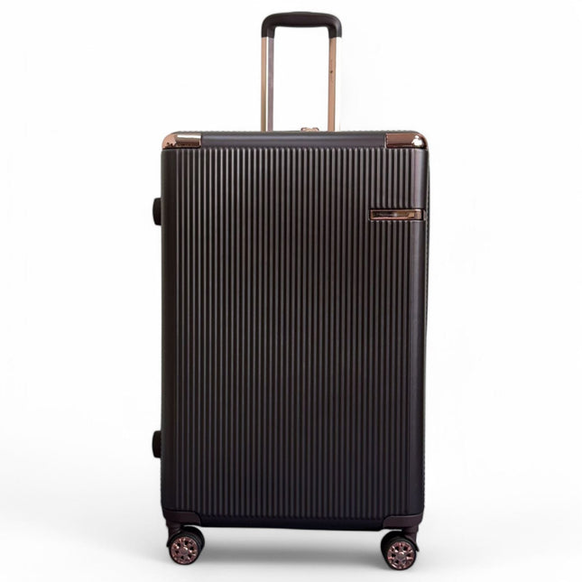 Expandable Hard Shell 8 Wheels Luggage Travel Cabin Suitcase Set