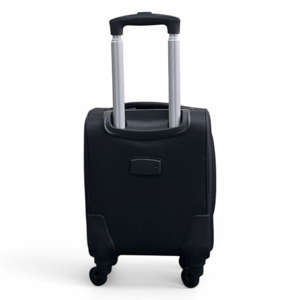 Soft Shell Lightweight Nylon Suitcase Set 4 Wheel Travel Case Holiday Bags