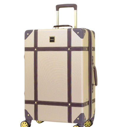 Vintage Hard Shell  Luggage Trunk Suitcase Set
