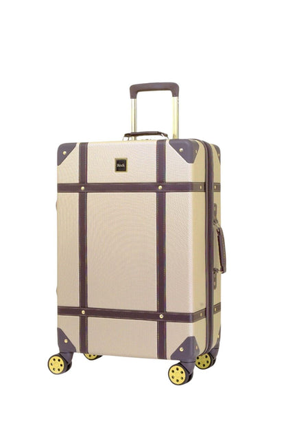 Vintage Hard Shell  Luggage Trunk Suitcase Set