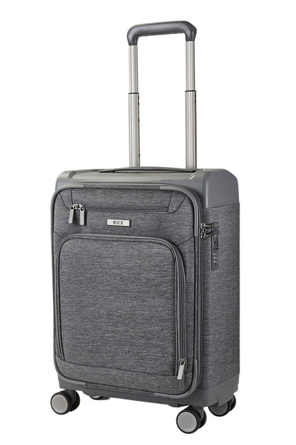 Lightweight Soft Suitcase 4 Wheel Luggage Travel Trolley Cases Cabin Bags