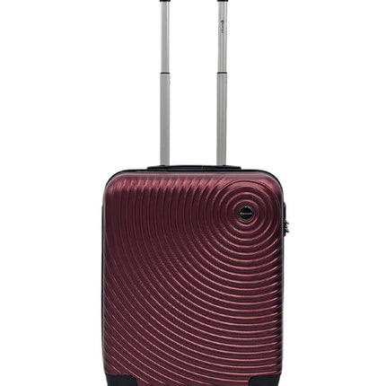 Hard Shell Cabin 8 Wheel Luggage Case Travel Bag
