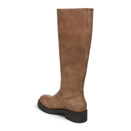 Blowfish Malibu Women's Tan Faux Leather High Riding Boots - Venice Tall