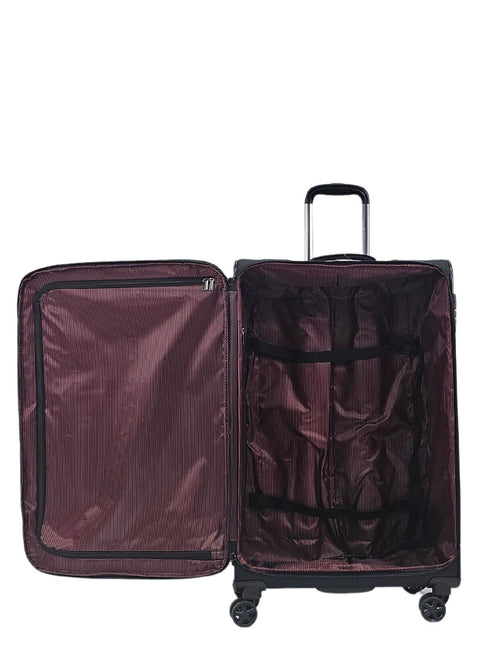 Lightweight Soft  Dual 4 Wheel Luggage Suitcases