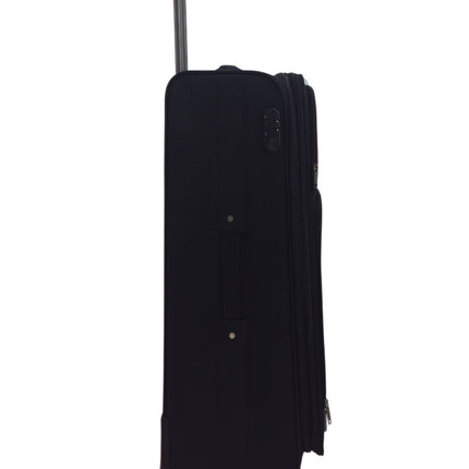 Soft 3 pcs Luggage Suitcase Set Cabin Light Travel Bags