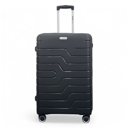 Hard Shell PP Dual 4 Wheels Luggage Travel Cabin Holiday Suitcase Set