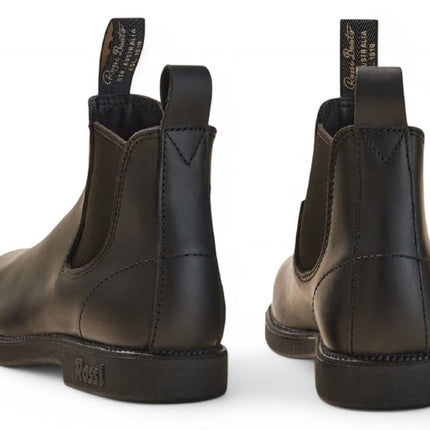 Rossi 607 Booma Black Leather Chelsea Boot