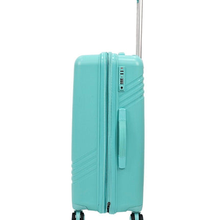Hard Shell 4 Wheel TSA Suitcase Luggage Set