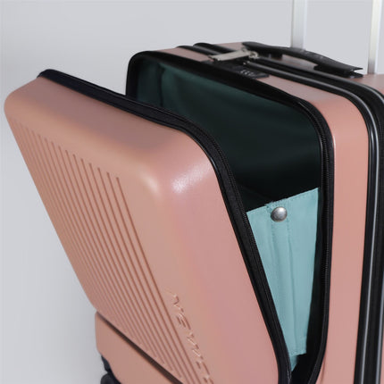 Durable EasyJet Ryanair 39 x 26 x 51.5 cm Front Open Cabin Luggage Travel Suitcase