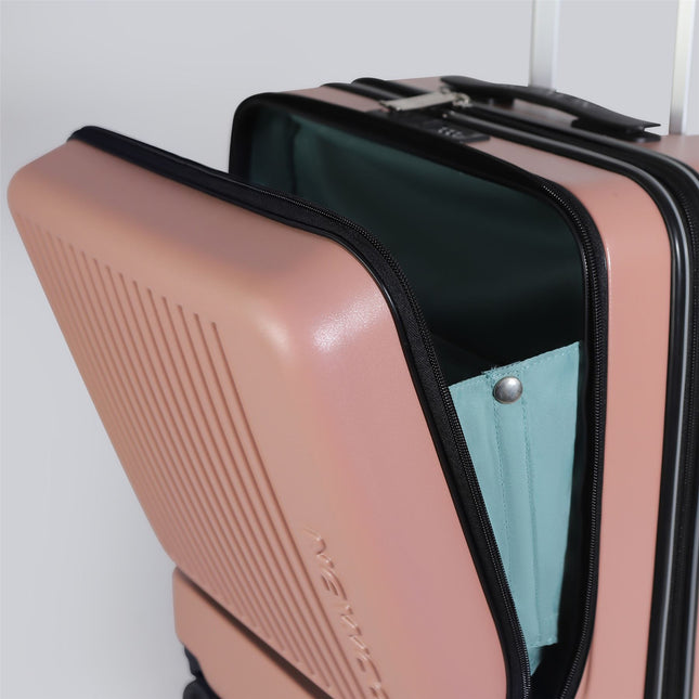 Durable EasyJet Ryanair 39 x 26 x 51.5 cm Front Open Cabin Luggage Travel Suitcase