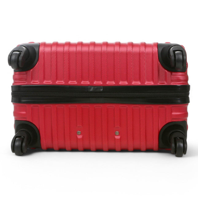 Hard Shell ABS 4 Wheels Luggage Travel Cabin Suitcase Set