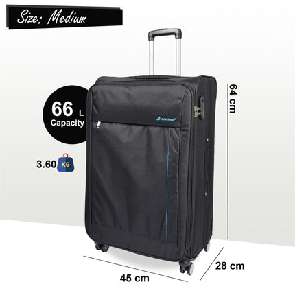 Lightweight Soft Casing Travel Luggage Suitcases