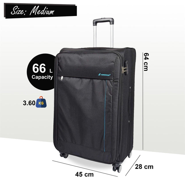 Lightweight Soft Casing Travel Luggage Suitcases