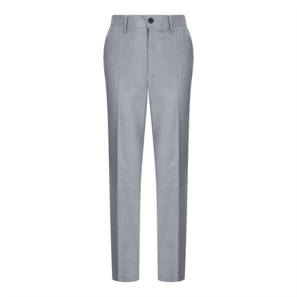 Boys 3 Piece Light Grey Classic Retro Suit