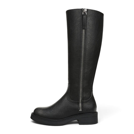 Blowfish Malibu Women's Black Faux Leather High Riding Boots - Venice Tall