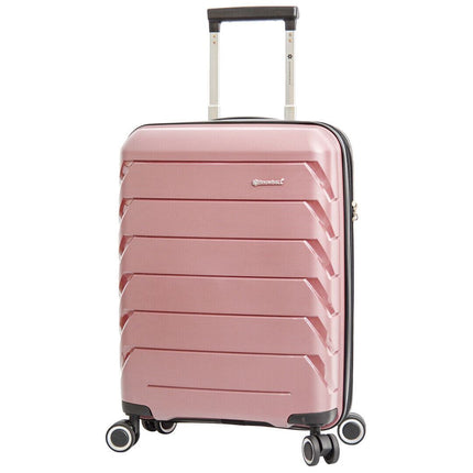 Dual 4 Wheel Hard Shell Strong Luggage Suitcase