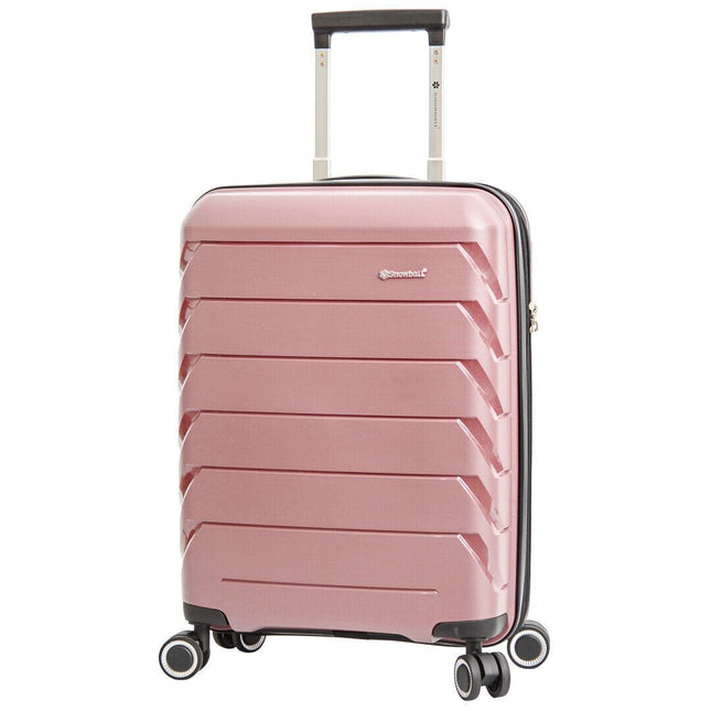Dual 4 Wheel Hard Shell Strong Luggage Suitcase