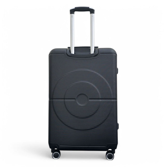 Robust ABS Hard Shell 8 Wheels Luggage Travel Holiday Cabin Suitcase Set