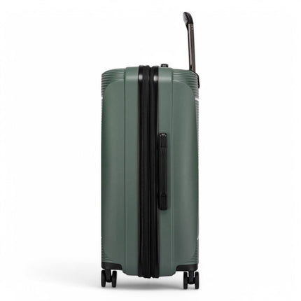 Expandable Hard Shell PP 8 Wheel Luggage Travel Cabin Holiday Bags Suitcase Set