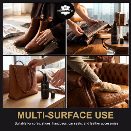 Waterproof Rain & Stain Spray for Leather & Suede Protector