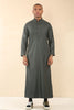 Men's Green Thobe Arab Saudi Emirati Islamic Clothing Jubba Robe