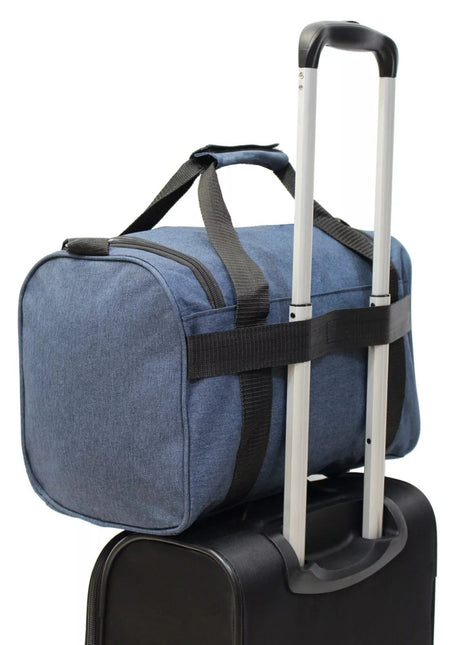 Holdall Carry On 40x 20 x25cm Under-seat Travel Cabin Bag for Ryanair, Easy Jet