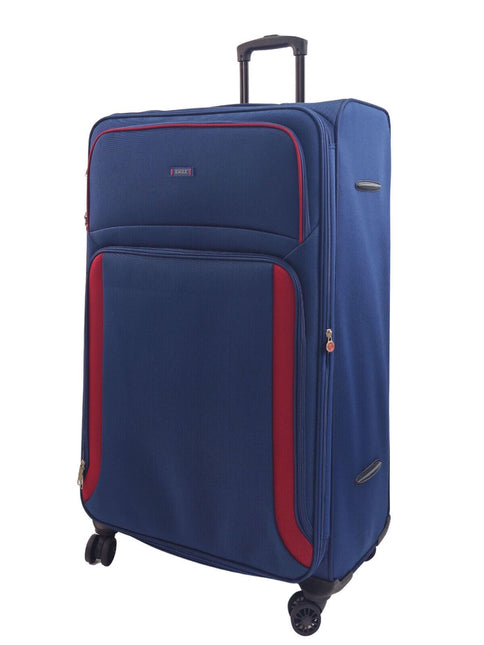Soft Shell Suitcase Luggage Set Travel Light Carry On Cabin Bag