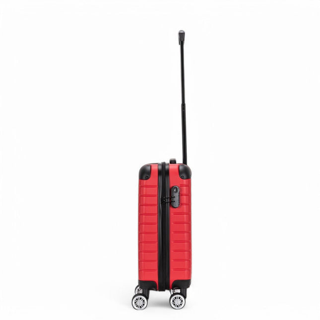 Hard Shell ABS 8 Wheel Luggage Travel Cabin Holiday Bags Suitcase Set