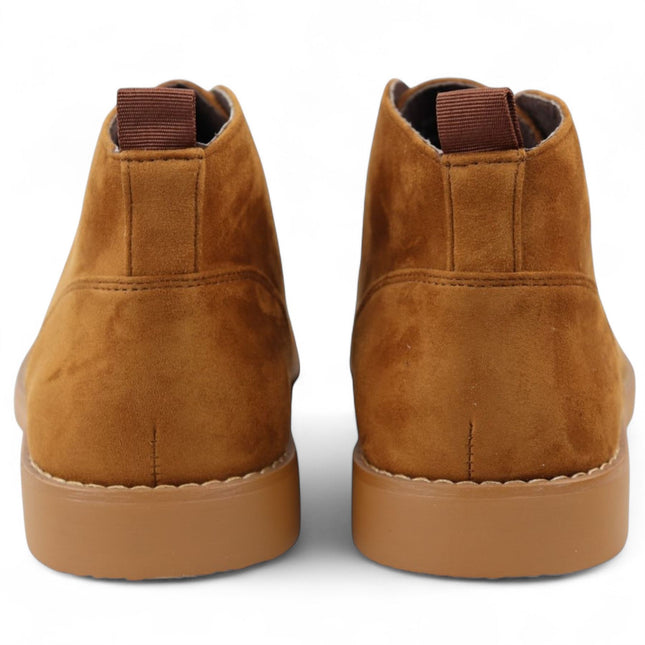 Men's Tan Premium Desert Style Suede Chukka Boots