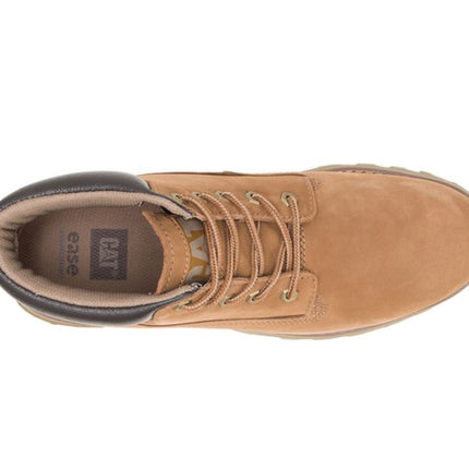 Caterpillar Men's Founder Brown Leather Everyday Ankle Boots