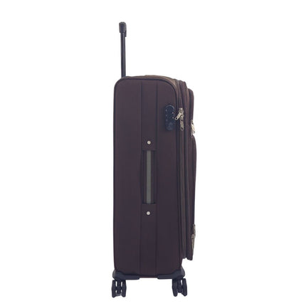 Soft Shell Suitcase Luggage Set Travel Light Carry On Cabin Bag
