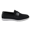 Men’s Black Breathable Loafers Lightweight Slip-On
