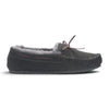 Men’s Olive Green Genuine Sheepskin Moccasin Winter Slippers - Flint