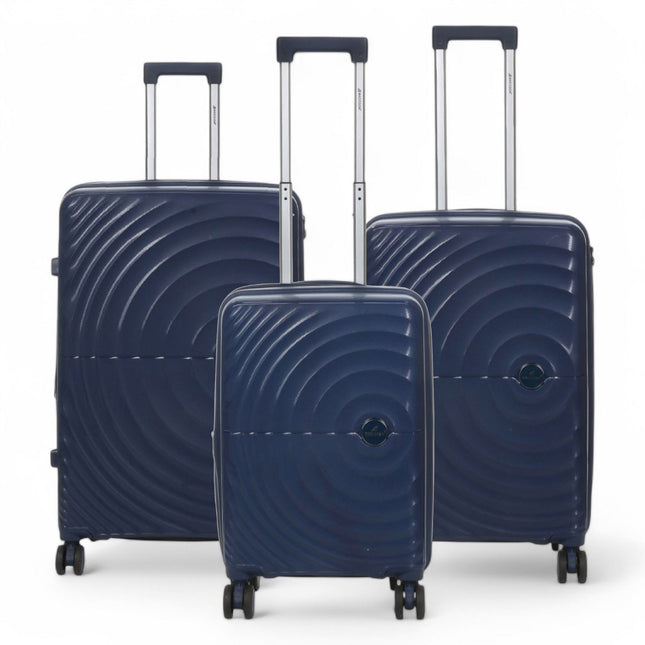 Expandable Hard Shell 8 Wheels Luggage Travel Cabin Suitcase Set