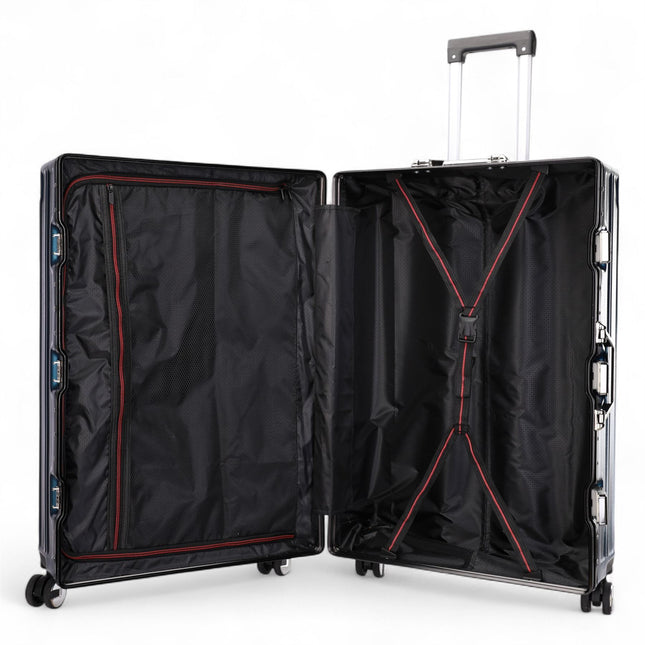 Hardshell Suitcase Set Robust 8 Wheel Cabin Luggage Suitcases