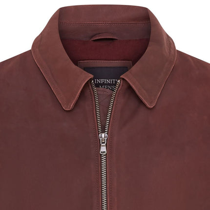 Men's A2 US Airforce Cowhide Aniline Leather Bomber Jacket